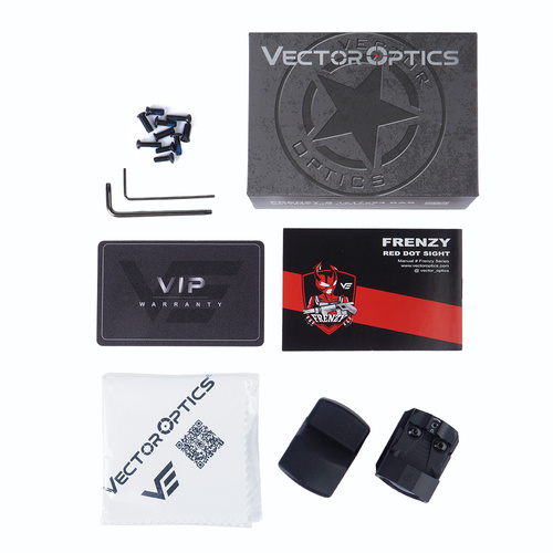 Vector Optics - Відкритий коліматор Frenzy-S 1x17x24 SAS - MAG/RMS - Picatinny - SCRD-62