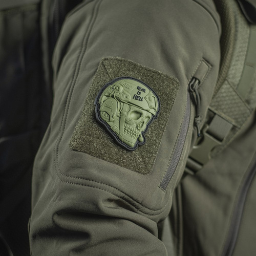 M-Tac - Нашивка War is Hell - PVC 3D - Olive - 51328001