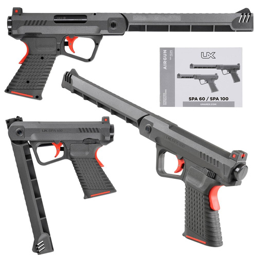 Umarex - Пневматична гвинтівка SPA 100 - 4,5 мм Diabolo - Сірий - 2.4391