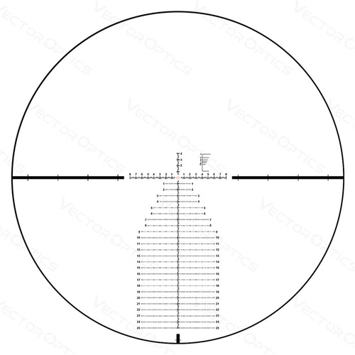 Vector Optics - Підзорна труба Continental 5 - 30 x 56 - 34 мм - Перша фокусна площина - SCFF-41 