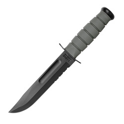 Ka-Bar 5012 - Військовий утилітарний ніж - зелений - комбінований - піхви з пластику GFN