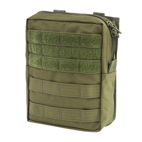 Mil-Tec - Вантажна універсальна кишеня MOLLE - Велика - Зелена OD - 13487101