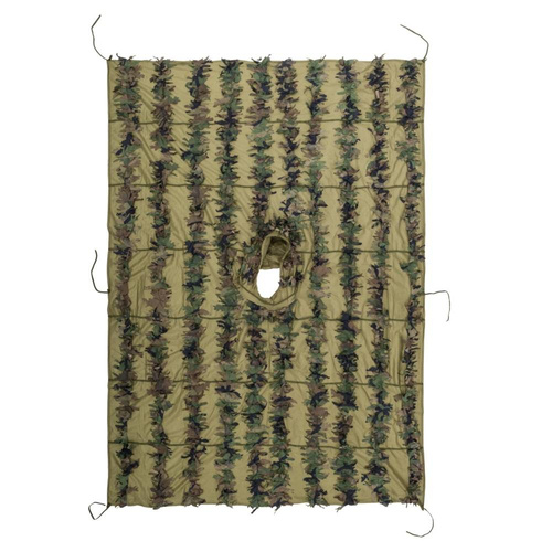 Helikon - Камуфляжний костюм Leaf Ghillie Poncho® - US Woodland - PO-LFG-PO-03
