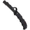 Складаний рятувальний ніж Spyderco - Assist™ FRN Black / Black Blade - C79PSBBK