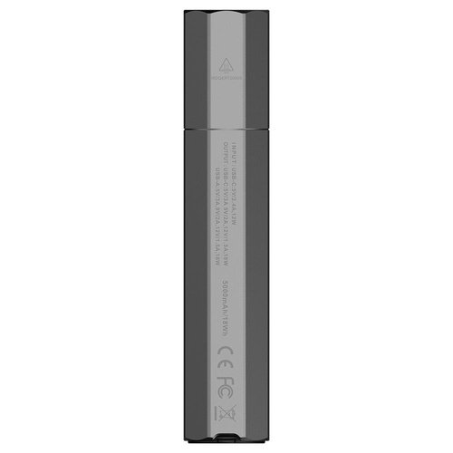 Fenix - Світлодіодний ліхтар E-CP з акумулятором 5000 мАг - 1600 лм - чорний - E-CP Black