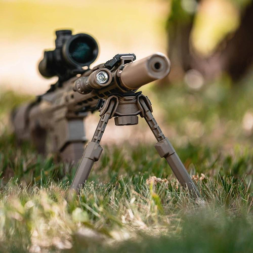 Magpul - MOE Folding Bipod - Uncle Mike's - полімер - плоска темна земля - MAG1174-FDE