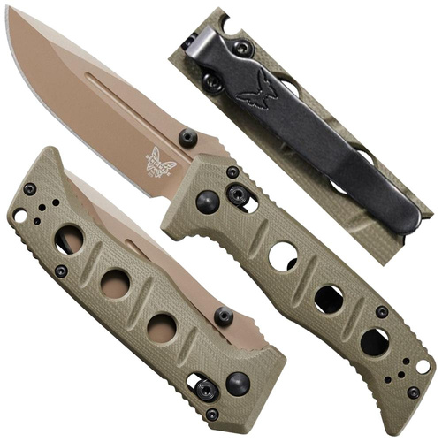 Benchmade - Складаний автоматичний ніж Mini Adamas® - AXIS® Lock - CPM-CruWear® - 273FE-2