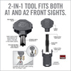 Real Avid - Ключ для регулювання краватки Front Sight Adjuster Pro - AR-15 A1 / A1 - AVARFSAPRO