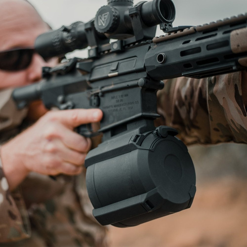 Magpul - Магазин PMAG D-50® LR/SR GEN M3® для AR10 / SR25 / M110 - чорний - MAG993-BLK