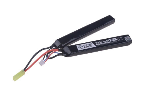 Specna Arms - Акумулятор AEG LiPo 7.4V 2 модулі - 2000mAh - SPE-06-022020