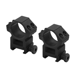 Leapers - Двокомпонентне кріплення AccuShot 1"/22 - 25,4 мм - високе - чорне - RGWM-25H4