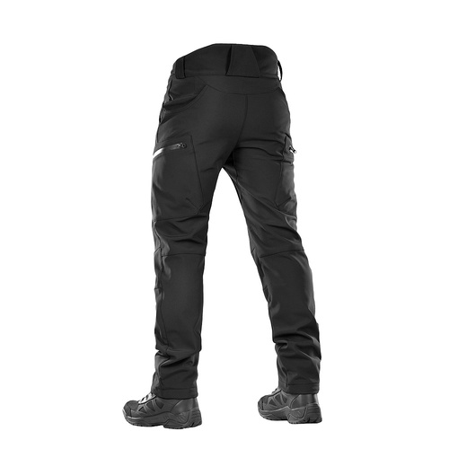 M-Tac - Штани тактичні зимові Softshell - чорний - 20306002
