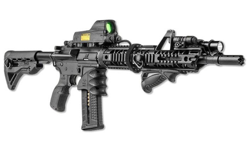 FAB Defense - Chwyty PTK VTS Combo Ergonomic Pointing Grip - Charny