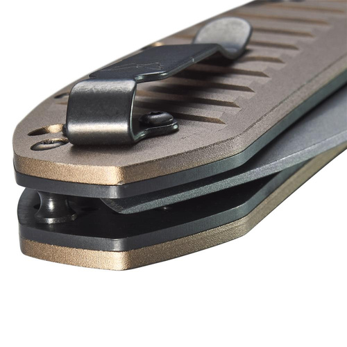 Benchmade - Автоматичний складаний ніж Auto Presidio II - Auto AXIS® Lock - CPM-M4 - 5700SGY-1.