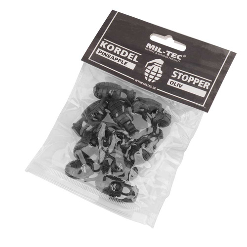 Mil-Tec - Stopery Pineapple - 10 шт - Czarne - 13458232