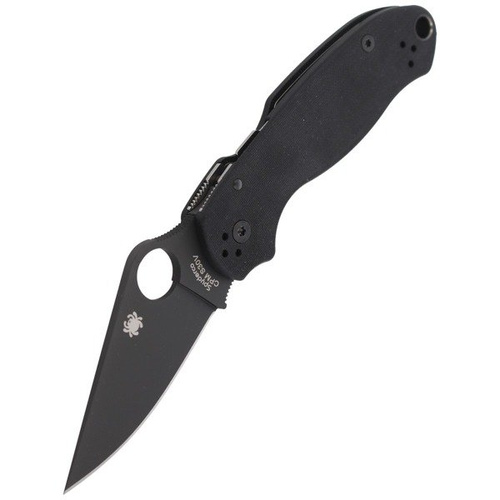 Складаний ніж Spyderco - Para™ 3 G-10 Black / Black Blade - C223GPBK