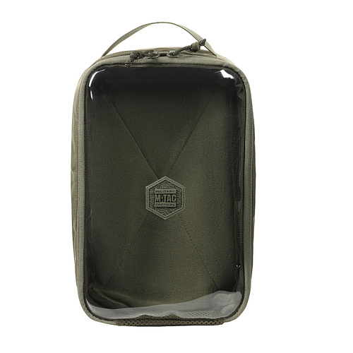 M-Tac - Прозорий органайзер Elite Large Gen.II - Cordura - нейлон - Ranger Green - 10147823-L