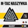 M-Tac - 3D Нашивка з ПВХ Valknut - чорний / сірий - 51163211
