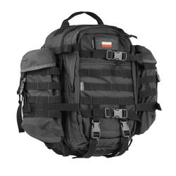 WISPORT - Рюкзак Sparrow 30 II з двома боковими кишенями - 30 + 10 л - Чорний