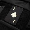 M-Tac - нашивка туз пік - 500D Cordura - чорний / флуоресцентний - 51109299