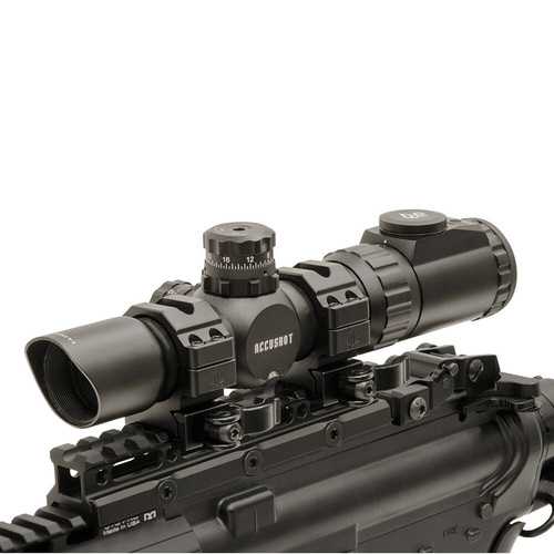 Leapers - Райзер UTG Super Slim 13 слотів - 0.75" - Чорний - MT-RSX7L