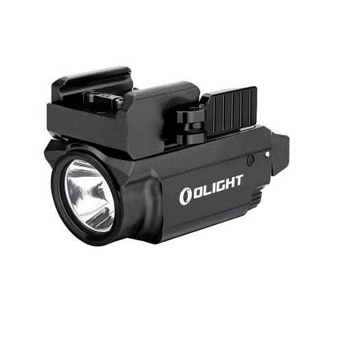 Olight - Світлодіодний тактичний ліхтар з лазерним прицілом BALDR Mini - 600 люмен - чорний.