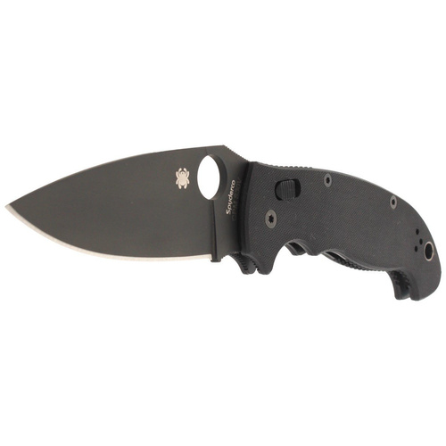 Складаний ніж Spyderco - Manix™ 2 XL G-10 Black / Black Blade - C95GPBBK2