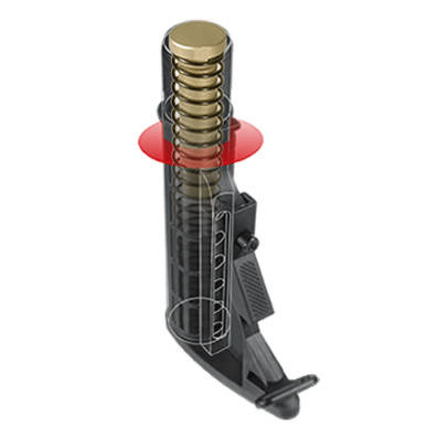 UTG - Пристрій повернення буфера H2 - AR15 / M4 / M16 - RB-T6BFH2