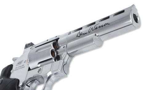 ASG - Replika rewolweru Dan Wesson 4'' Revolver - Silver - 16181
