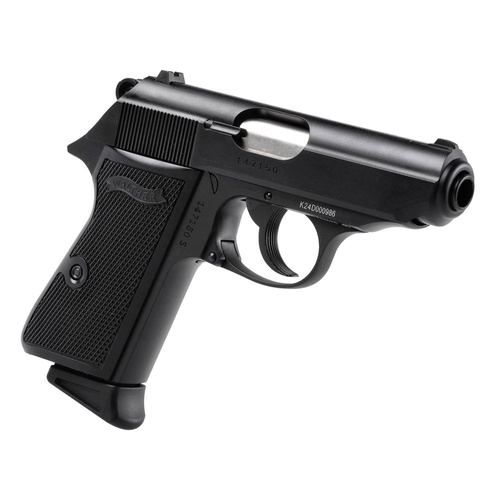 Umarex - Репліка ASG пістолета Walther PPK/S - Green Gas - чорний - 2.6557