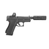 Strike Industries - Компенсатор для пістолета калібру 9 мм - Чорний - SI-PISTOL-LC-BK
