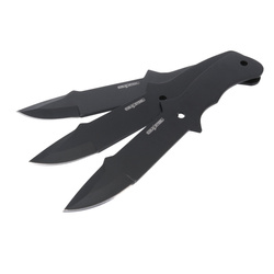 Cold Steel - Метальні ножі Throwing Knives - 420 - 3 штук - Чорний - CS-TH-80KVC3PK