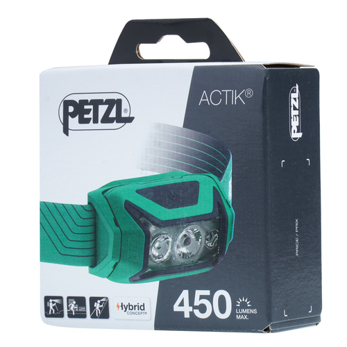 Petzl - Світлодіодний налобний ліхтар Actik - 450 лм - зелений - E063AA02