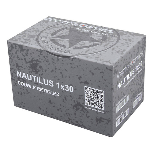 Vector Optics - коліматорний приціл Nautilus - 1х30 - точка 3 МОА - SCRD-D26.