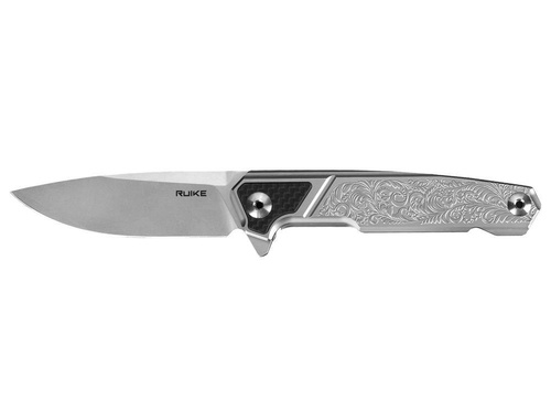 Ruike - Складаний ніж - Срібло - P875-SZ