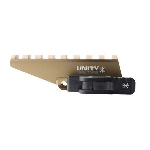 Unity Tactical - кріплення FAST Absolute Riser - Picatinny - Алюміній - FDE - FST-RAF