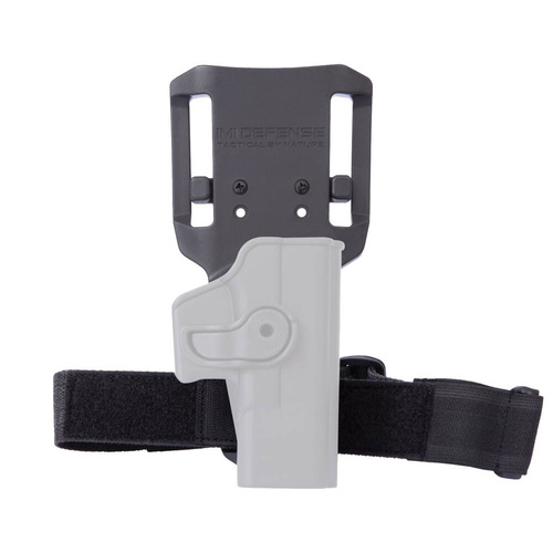 IMI Defense - Кобура на ремінь Mid Ride Belt Holster Panel Attachment with Thigh Strap - чорна - IMI-Z2250 - IMI-Z2250