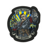 M-Tac - Нашивка Zero Tolerance - Вишивка - Cordura 500D - Yellow/Blue - 51490002
