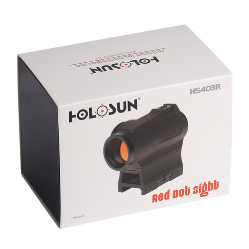 Holosun - HS403R Red Dot коліматор - Низьке кріплення та 1/3 ко-свідок