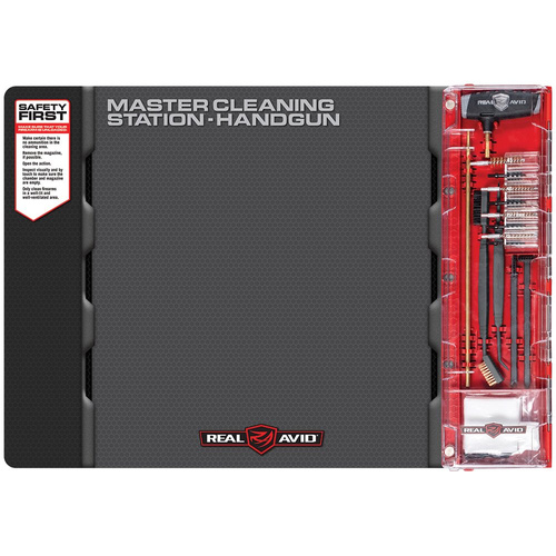 Real Avid - Килимок для зброї з набором інструментів Master Cleaning Station™ - Ручна зброя - AVMCS-P