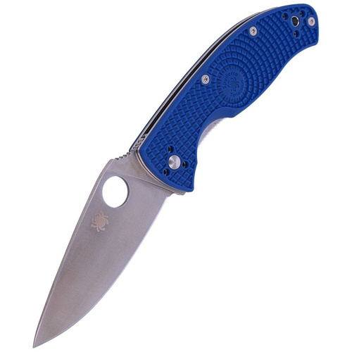Spyderco - Tenacious FRN Blue - складаний ніж - CPM S35VN Plain Steel - синій - C122PBL
