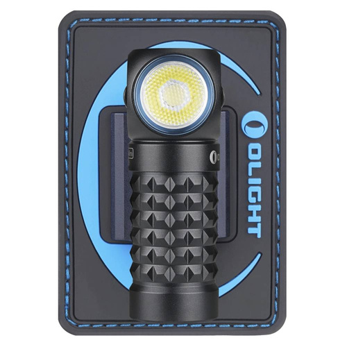 Olight - Світлодіодний кутовий ліхтар / налобний ліхтар з аксесуарами Perun Mini Kit - 1000 люмен - Чорний