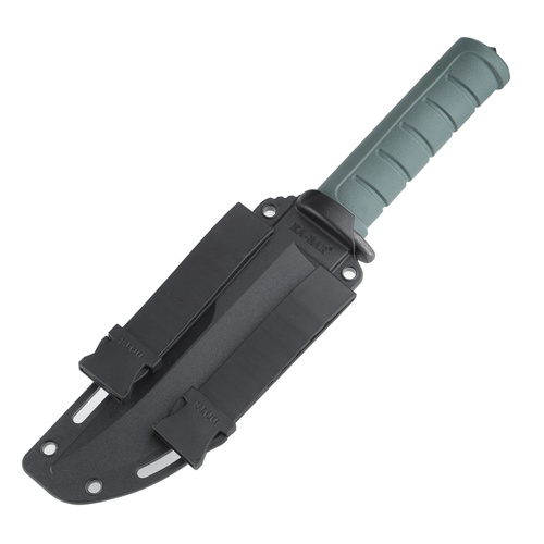 Ka-Bar - Ніж з фіксованим лезом Dust I 6,125″ - Clip Point - D2 - Зелеий - 6100