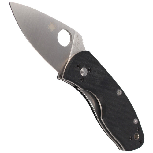 Spyderco - Складаний ніж Ambitious G-10 Black Plain - чорний - C148GP
