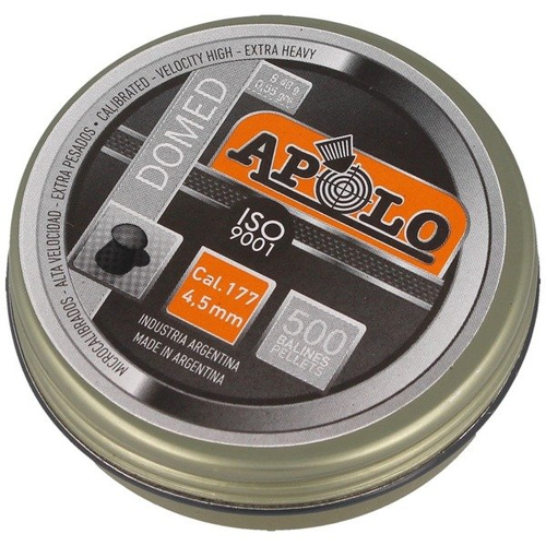 Куля для пневматичної гвинтівки Apolo - Domed Extra Heavy - 4,52 мм - 500 шт. - E19913-2