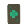 M-Tac - Нашивка Lucky Card - Cordura 500D - Clover - Ranger Green - 51391023