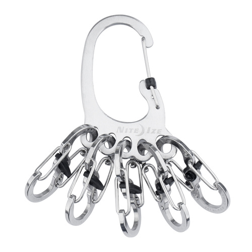 Nite Ize - Карабін для шафки BigFoot KeyRack - сталевий - KLKBF-11-R6