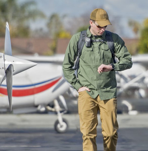 Helikon - Сорочка Defender Mk2 - Довгий рукав - Хакі - KO-DF2-PR-13