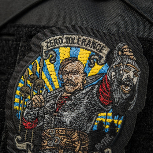 M-Tac - Нашивка Zero Tolerance - Вишивка - Cordura 500D - Yellow/Blue - 51490002