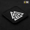 M-Tac - Квадратна нашивка Laser cut Valknut - чорний - 51162299